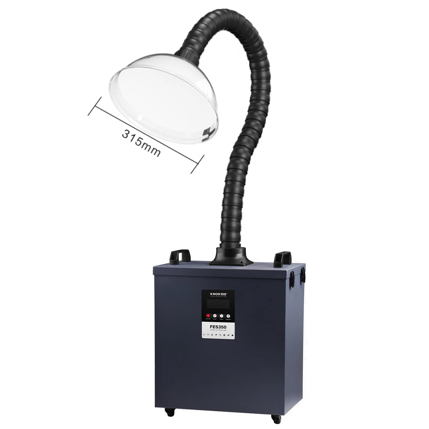 Industrial Laser Printing - KNOKOO Estrattore di Fumi Industriale 350W,