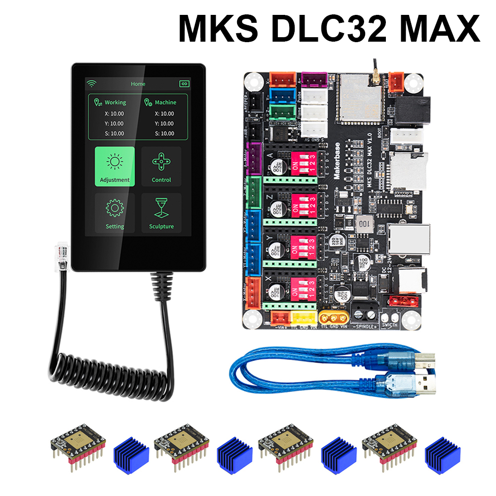 Laser Controller Board - Makerbase MKS DLC32 MAX TMC2209 Scheda