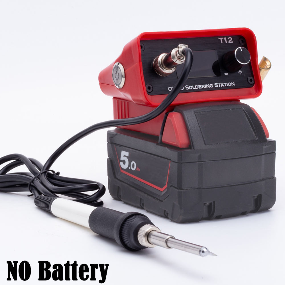 Milwaukee Drill M12 Fuel - Saldatore per saldatore OLED T12 senza