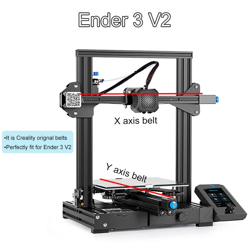 Cinghie di ricambio Creality O - Creality Printer Ender 3 recensione e prezzo