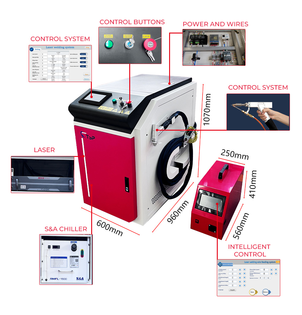 Vendite dirette in fabbrica 10 - Industrial Laser Welding Machine For Sale recensione e prezzo