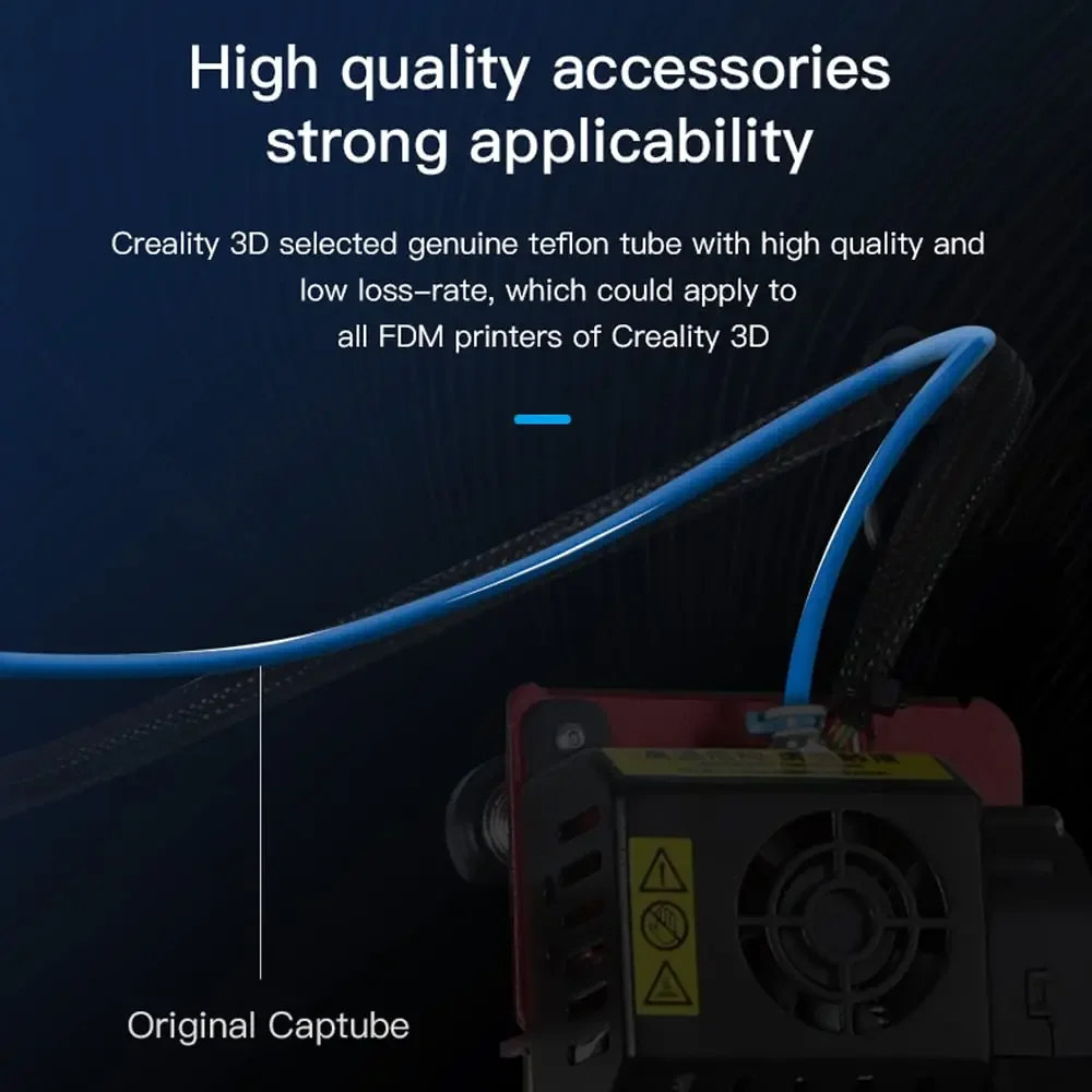 Tubo PTFE Bowden Blu CREALITY  - Creality Printer Ender 3 recensione e prezzo