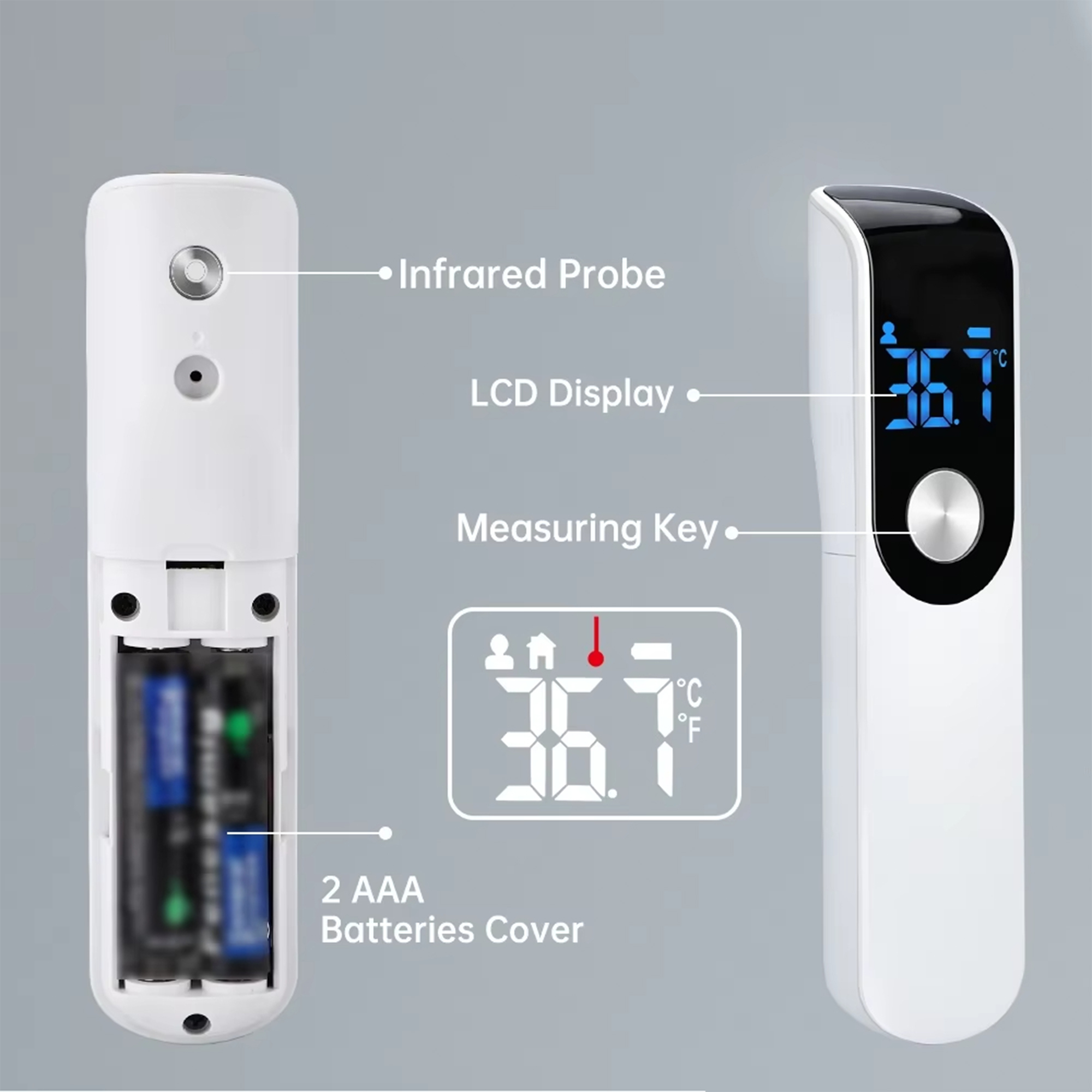 Termometro per febbre a infrar - Industrial Laser Temperature Sensor recensione e prezzo